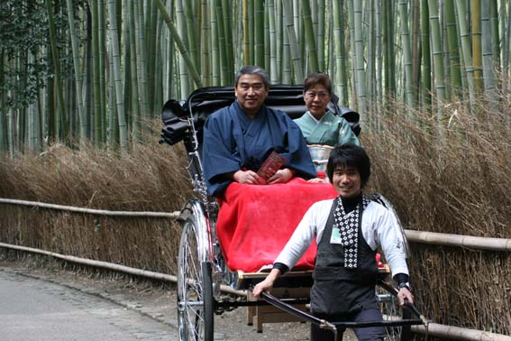 人力車上にて