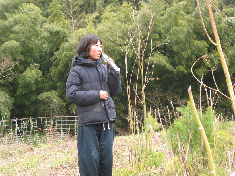 一貴山学びの場(原綾香さんの説明)