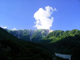 白馬岳 白馬尻
