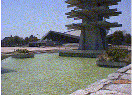 �������V���{�����̐^���̒r