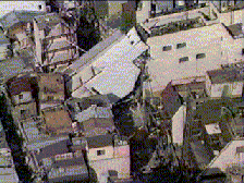 destroied building at kobe 1997