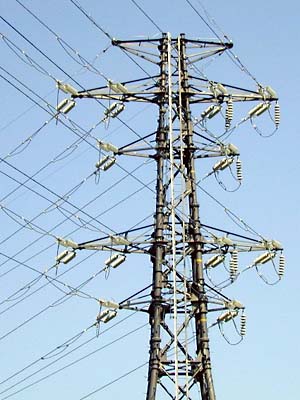 腕金部分の拡大