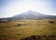 夕日ヶ丘展望台より利尻山