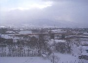 展望台より余市川方面を望む