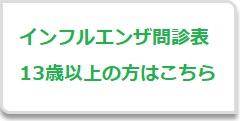 インフル問診表１３歳以上