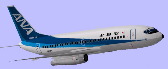 ANA B737-281ADV.