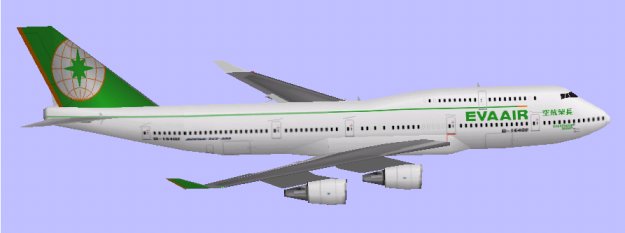 Eva Air B747-45E