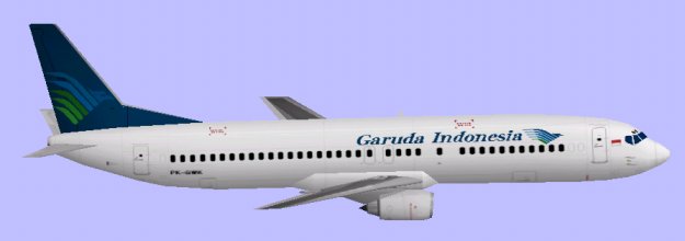 Garuda Indonesia B737-4U3