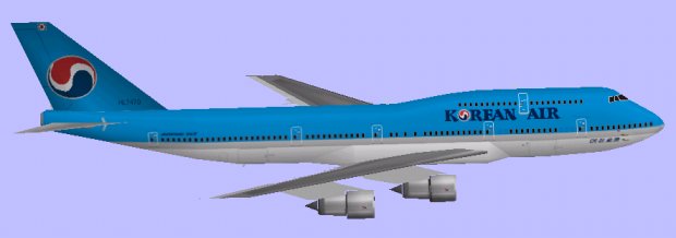 Korean Air B747-3B5M