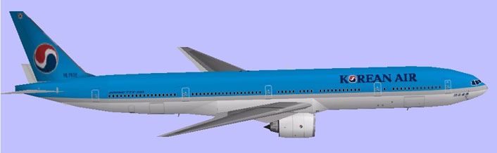 Korean Air B777-3B5