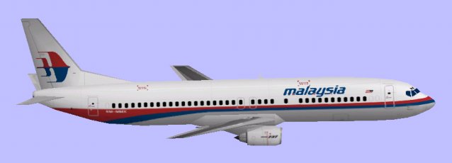 Malaysia Airlines B737-4H6