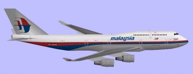 Malaysia Airlines B747-4H6M Combi