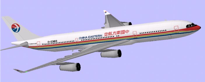 China Eastern A340-313