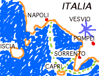 Map to Capri