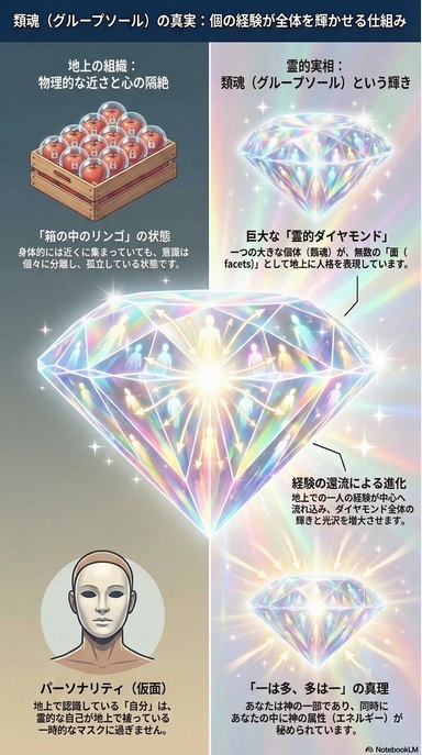 類魂と地上の組織の違い