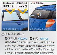 BP/BL型レガシィ用 IRカットスクリーン