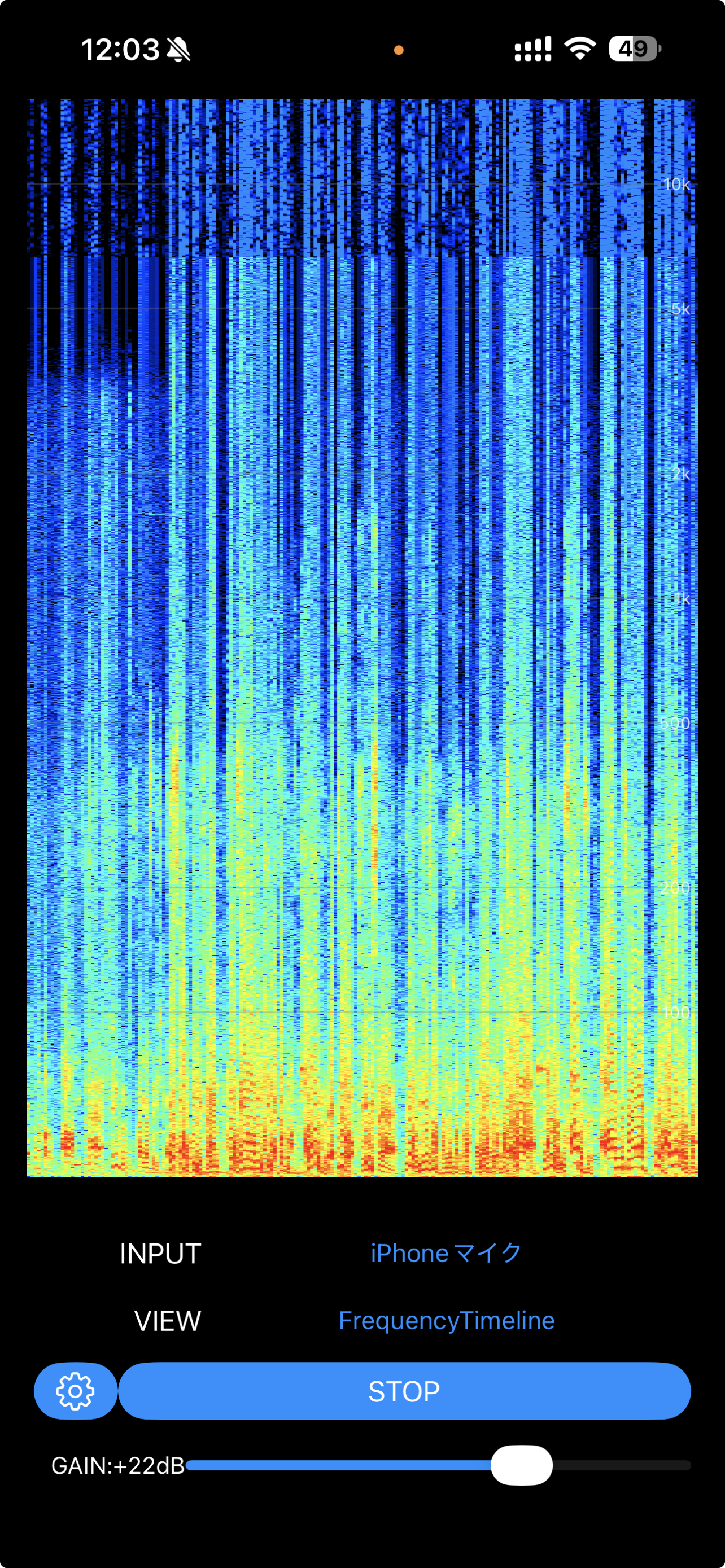 AudioAnalyzer Screenshot