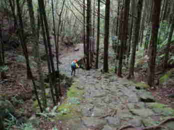 熊野古道　伊勢路　松本峠