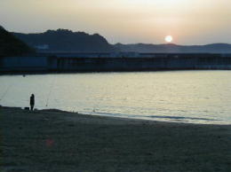 熊野古道　浜の宮王子