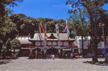 熊野古道　田辺　闘鶏神社