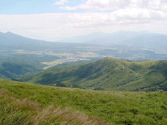 車山高原からの眺め