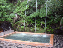 奥那須大正村幸乃湯温泉 打たせ湯