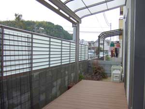 お庭まわり施工例