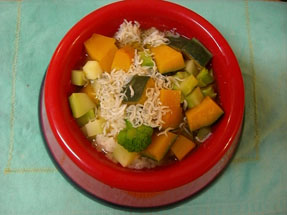 野菜煮かけごはん