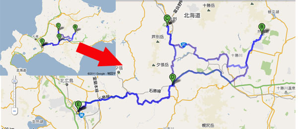 然別湖コタン&富良野