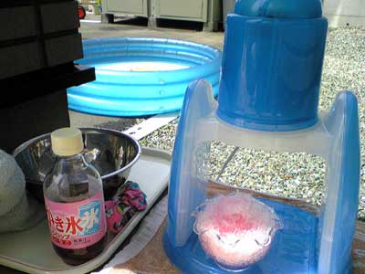 水遊び
