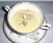Potage de creme de chataigne