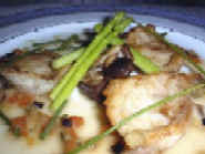 Filet de poisson-globe meuniere