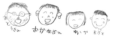 Family Drawing by Yuika