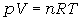 PV=nRT