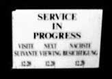 service in progress