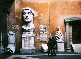 Center garden of Concervatori, Roma