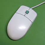 【画像】 作者が愛用のミツミ製クイックスクロールマウス
