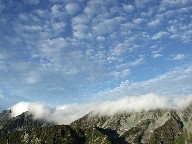 xƕ䍂A@Minami-dake and the Hotaka Mountains