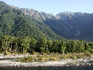 ƕ䍂A the Hotaka mountains and the Azusa River