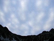 ݔ̗ŐƉ_ Tsuri-one ridge and Clouds