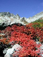 ̍gt Karasawa-dake and Red leaves