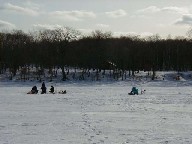 ނ Fishing on the Lake Touro-ko