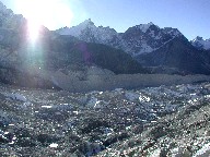 N[uX́@Khumbu glacier