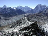 N[uX́@Khumbu glacier