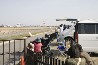 駐車場風景