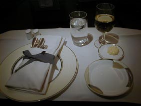 JAL ファーストクラス テーブルナプキン