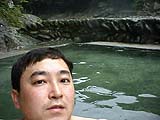 入浴の記念写真をば