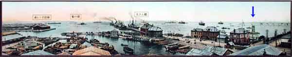 昔の横浜港