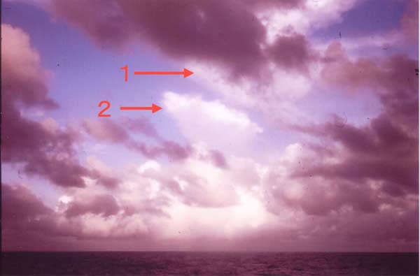 赤道海域の雲２