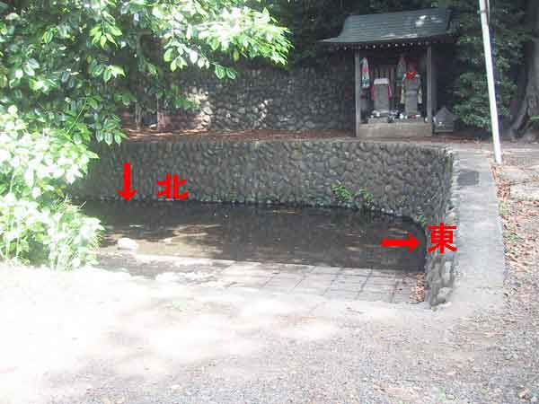 子安神社の湧水